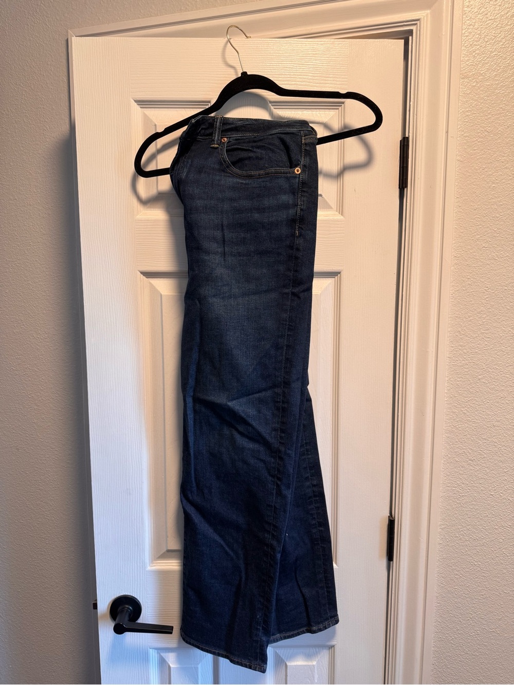 American Eagle Outfitters Dark Blue Flare Jeans
